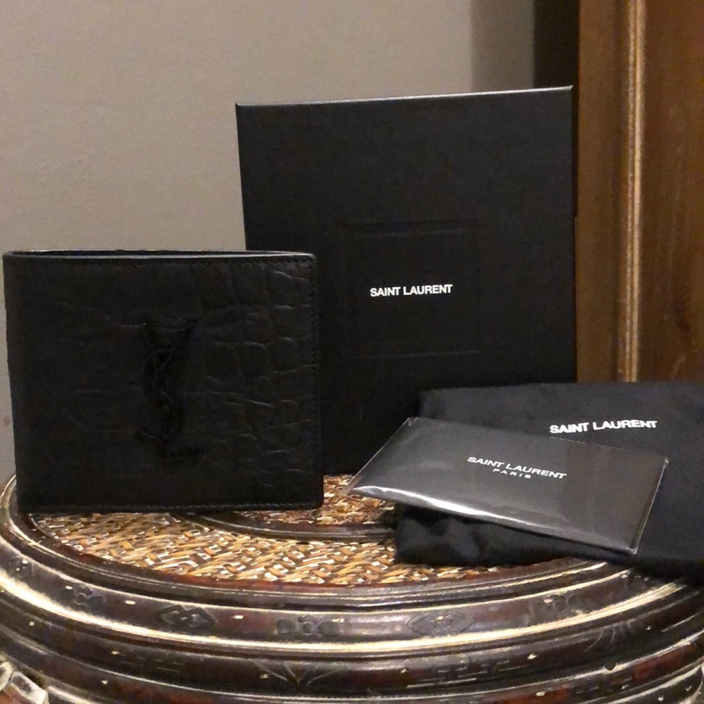 Mens Saint Laurent Wallet